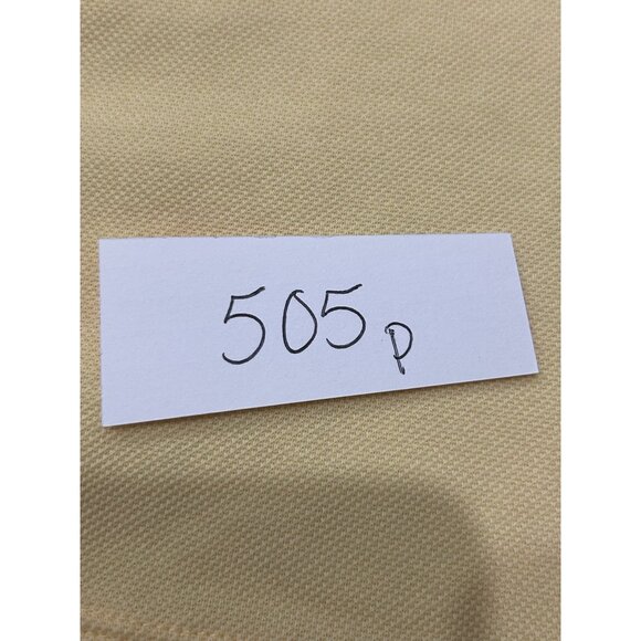 E.P. Pro Tour Dry Yellow Polo Golf Shirt Size Small - Picture 8 of 8